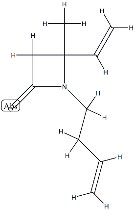2-Azetidinone,1-(3-butenyl)-4-ethenyl-4-methyl-(9CI) CAS#: 701304-71-4