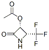 2-Azetidinone,3-(acetyloxy)-4-(trifluoromethyl)-,(3R,4R)-(9CI) CAS#: 740802-76-0