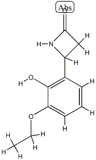 2-Azetidinone,4-(3-ethoxy-2-hydroxyphenyl)-(9CI) CAS#: 777885-74-2