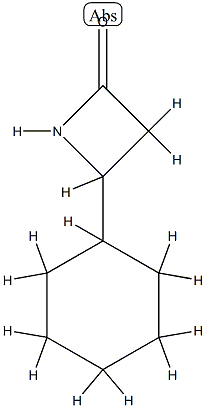 2-Azetidinone,4-cyclohexyl-(9CI) CAS#: 777884-92-1