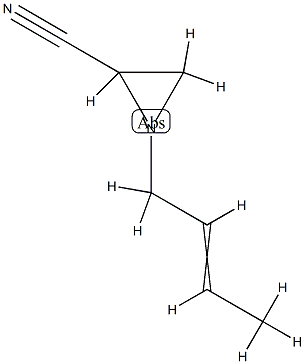 2-Aziridinecarbonitrile,1-(2-butenyl)-(9CI) CAS#: 75985-22-7