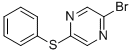 2-BROMO-5-(PHENYLTHIO)PYRAZINE CAS#: 767342-33-6