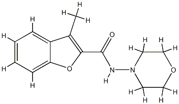 2-Benzofurancarboxamide,3-methyl-N-4-morpholinyl-(9CI) CAS#: 717870-34-3