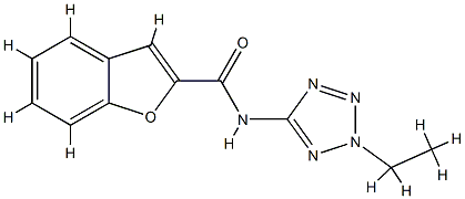 2-Benzofurancarboxamide,N-(2-ethyl-2H-tetrazol-5-yl)-(9CI) CAS#: 708998-95-2