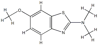 2-Benzothiazolamine,6-methoxy-N,N-dimethyl-(9CI) CAS#: 75105-03-2