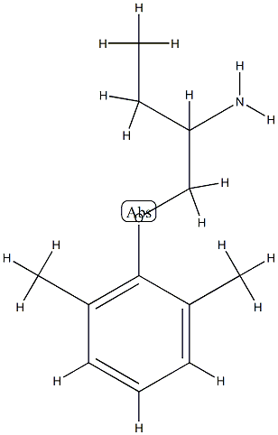 2-Butanamine,1-(2,6-dimethylphenoxy)-(9CI) CAS#: 735205-88-6
