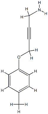 2-Butyn-1-amine,4-(4-methylphenoxy)-(9CI) CAS#: 764709-93-5