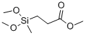 2-CARBOMETHOXYETHYLDIMETHOXYMETHYLSILANE CAS#: 76301-03-6