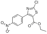 2-CHLORO-4-(4-NITROPHENYL)-5-THIAZOLECARBOXYLIC ACID ETHYL ESTER CAS#: 74476-62-3