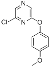 2-CHLORO-6-(4-METHOXYPHENOXY) PYRAZINE CAS#: 77782-75-3