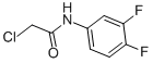 2-CHLORO-N-(3,4-DIFLUOROPHENYL)ACETAMIDE CAS#: 76778-13-7