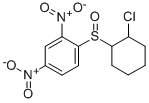 2-Chlorocyclohexyl 2,4-dinitrophenyl sulfoxide CAS#: 73927-20-5