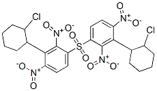(2-Chlorocyclohexyl)(2,4-dinitrophenyl) sulfone CAS#: 73927-13-6