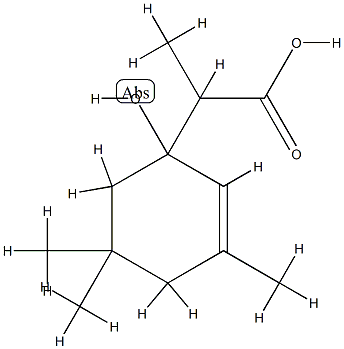 2-Cyclohexene-1-aceticacid,1-hydroxy-alpha,3,5,5-tetramethyl-(9CI) CAS#: 791728-96-6