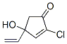 2-Cyclopenten-1-one, 2-chloro-4-ethenyl-4-hydroxy- CAS#: 700869-78-9