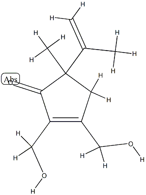 2-Cyclopenten-1-one,2,3-bis(hydroxymethyl)-5-methyl-5-(1-methylethenyl)-(9CI) CAS#: 741695-05-6