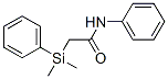 2-(Dimethylphenylsilyl)-N-phenylacetamide CAS#: 76149-47-8