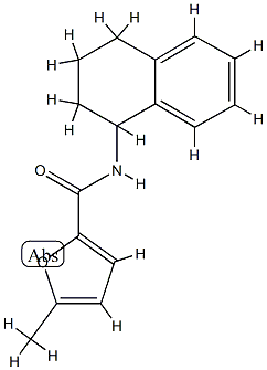 2-Furancarboxamide,5-methyl-N-(1,2,3,4-tetrahydro-1-naphthalenyl)-(9CI) CAS#: 717854-56-3