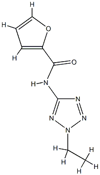 2-Furancarboxamide,N-(2-ethyl-2H-tetrazol-5-yl)-(9CI) CAS#: 797767-71-6