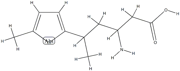 2-Furanpentanoicacid,bta-amino-delta,5-dimethyl-(9CI) CAS#: 773123-53-8