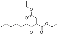 2-HEPTANOYL-SUCCINIC ACID DIETHYL ESTER CAS#: 73642-76-9