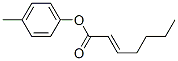 2-Heptenoic acid 4-methylphenyl ester CAS#: 72060-10-7