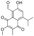2-Hydroxy-4-isopropyl-5,8-dioxo-6-methyl-7-methoxy-5,8-dihydronaphthalene-1-carbaldehyde CAS#: 74636-01-4