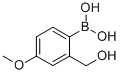 2-Hydroxymethyl-4-methoxyphenylboronic acid CAS#: 762263-92-3