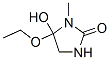 2-Imidazolidinone, 5-ethoxy-5-hydroxy-1-methyl- (9CI) CAS#: 705282-68-4