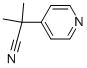 2-METHYL-2-(4-PYRIDYL)PROPIONITRILE CAS#: 79757-31-6