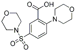 2-MORPHOLIN-4-YL-5-(MORPHOLIN-4-YLSULFONYL)BENZOIC ACID CAS#: 796106-55-3