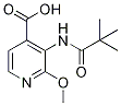 2-Methoxy-3-pivalamidoisonicotinic acid CAS#: 705291-48-1