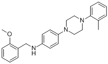 2-Methoxy-N-(4-(4-(2-methylphenyl)-1-piperazinyl)phenyl)benzenemethana mine CAS#: 78933-07-0