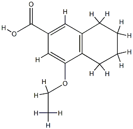 2-Naphthoicacid,4-ethoxy-5,6,7,8-tetrahydro-(5CI) CAS#: 791118-18-8