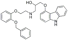 2'-O-BENZYLOXY-2-O-DESMETHYLCARVEDILOL CAS#: 72955-92-1