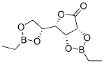 2-O,3-O:5-O,6-O-Bis(ethylboranediyl)-D-gulonic acid 1,4-lactone CAS#: 74128-60-2