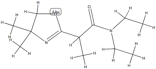 2-Oxazoleacetamide,N,N-diethyl-4,5-dihydro-alpha,4,4-trimethyl-(9CI) CAS#: 798562-04-6