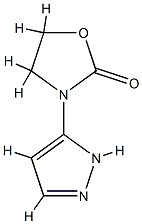 2-Oxazolidinone,3-(1H-pyrazol-3-yl)-(9CI) CAS#: 786700-22-9