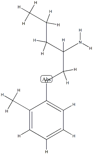 2-Pentanamine,1-(2-methylphenoxy)-(9CI) CAS#: 736076-79-2