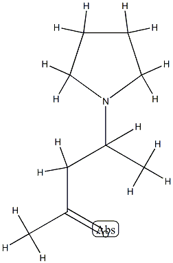 2-Pentanone,4-(1-pyrrolidinyl)-(9CI) CAS#: 787487-47-2