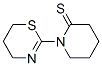 2-Piperidinethione, 1-(5,6-dihydro-4H-1,3-thiazin-2-yl)- CAS#: 74881-83-7