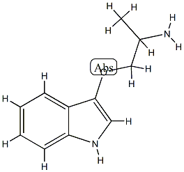 2-Propanamine,1-(1H-indol-3-yloxy)-(9CI) CAS#: 786580-14-1