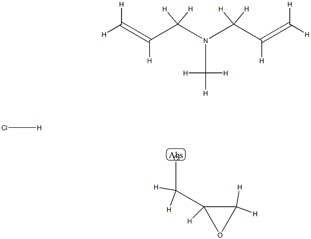 2-Propen-1-amine, N-methyl-N-2-propenyl-, hydrochloride, compd. with (chloromethyl)oxirane homopolymer CAS#: 76649-32-6