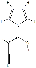 2-Propenenitrile,3-hydroxy-3-(1H-pyrrol-1-yl)-(9CI) CAS#: 735229-51-3