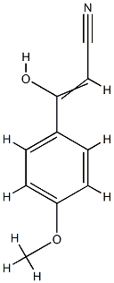 2-Propenenitrile,3-hydroxy-3-(4-methoxyphenyl)-(9CI) CAS#: 756418-31-2
