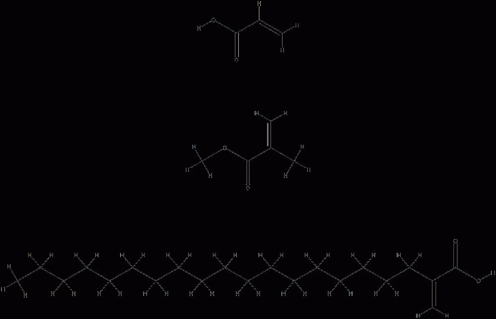 2-Propenoic acid, 2-methyl-, methyl ester, polymer with octadecyl 2-propenoate and 2-propenoic acid CAS#: 76584-99-1