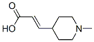 2-Propenoicacid,3-(1-methyl-4-piperidinyl)-,(2E)-(9CI) CAS#: 768370-97-4