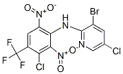 2-Pyridinamine, 3-bromo-5-chloro-N-(3-chloro-2,6-dinitro-4-(trifluorom ethyl)phenyl)- CAS#: 79614-70-3