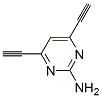2-Pyrimidinamine, 4,6-diethynyl- (9CI) CAS#: 727651-60-7