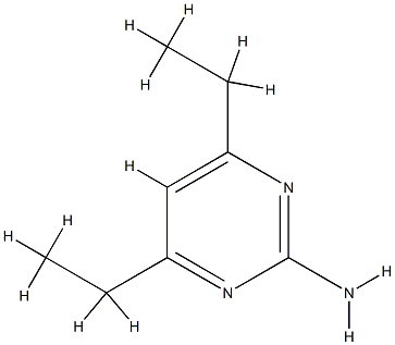 2-Pyrimidinamine,4,6-diethyl-(9CI) CAS#: 776333-49-4